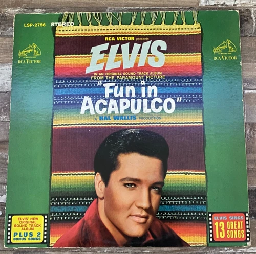 Elvis "Fun in Acapulco" vinyl album movie soundtrack Elvis Presley vintage