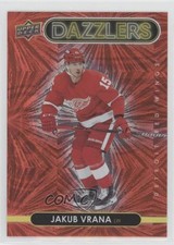 2021-22 Upper Deck Series 1 Dazzlers Red Jakub Vrana #DZ-18 vb7