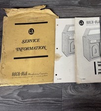 Rock-ola 453 454 456 Jukebox Console Parts Supplement & Wiring Schematic