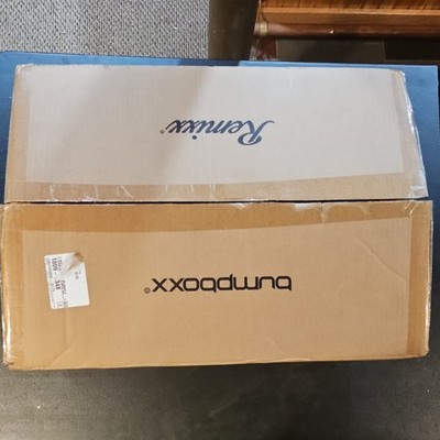 Bumpboxx Remixx Boombox White Frost Bluetooth Rechargeable 8 Channel Equalizer