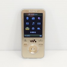 SONY  Walkman NW-S736F  4GB Gold Portable Audio tested made in MALAYSIA