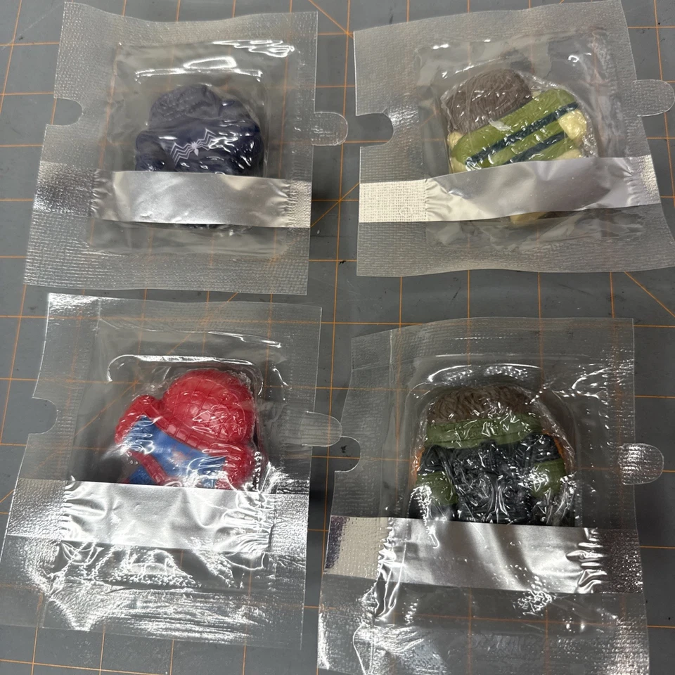 Lot Of 4 Spider Man 3 General Mills Movie Promo Water Squirters 2007 NEW Sealed - Image 2 of 2