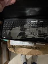 Logitech K850 Performance Wireless Keyboard ONLY Open box READ  