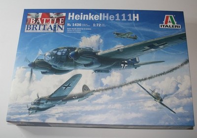 Italeri 1/72 Heinkel He 111H  Battle of Britain   Kit No. 1436