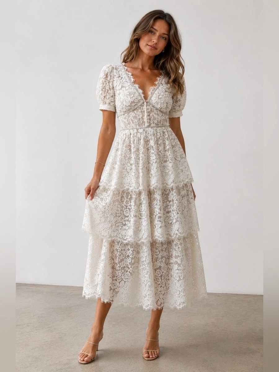Self-Portrait White Dresses for Women for sale - eBay