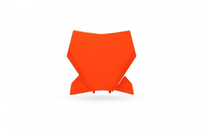 Plaque d'immatriculation avant UFO KTM SX-F pour remplacer un carénage cassé ou fissuré