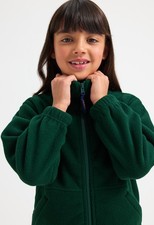 Childrens Full Zip Fleece Jacket, Kids Fleece Anti Pill Coat Uneek Fleece UC603