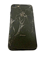Apple iPhone 7/8 Black AS IS PARTS ONLY CRACKED FRT / BCK