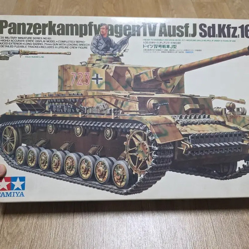 Tamiya 1/35 Panzer IV J Model Kit New Official