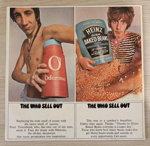 THE WHO - SELL OUT - UK 1ST PRESS LP (1967) 613 002 A2/B1 VG