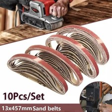 Nastro abrasivo levigatrice a nastro 10 pezzi/set 40 80 120 180 320 grana l