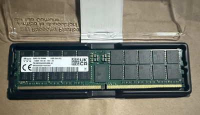 SK Hynix 64GB 2RX4 PC5-6400B DDR5 EC8 RDIMM Server RAM HMCG94AHBRA480N