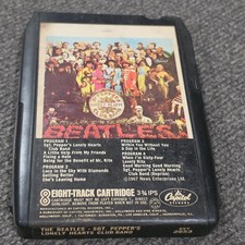8-track The Beatles Sgt Pepper s Lonely Heart...