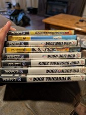 Lot Of 8 Random GameCube Games With Cases Sports Finding Nemo Madagascar