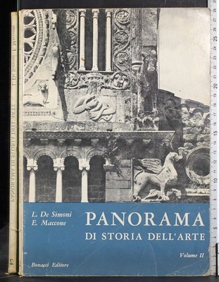 PANORAMA DI STORIA DELL'ARTE. VOL 2. DE SIMONI, MACCONE. BONACCI.