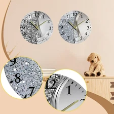 Wall Hanging Clock Wall Ornament Creative Modern Round Decorative Clock for