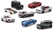 Building Block Car Models – Porsche 911, BMW, Defender, G Wagon, Stocking Filler
