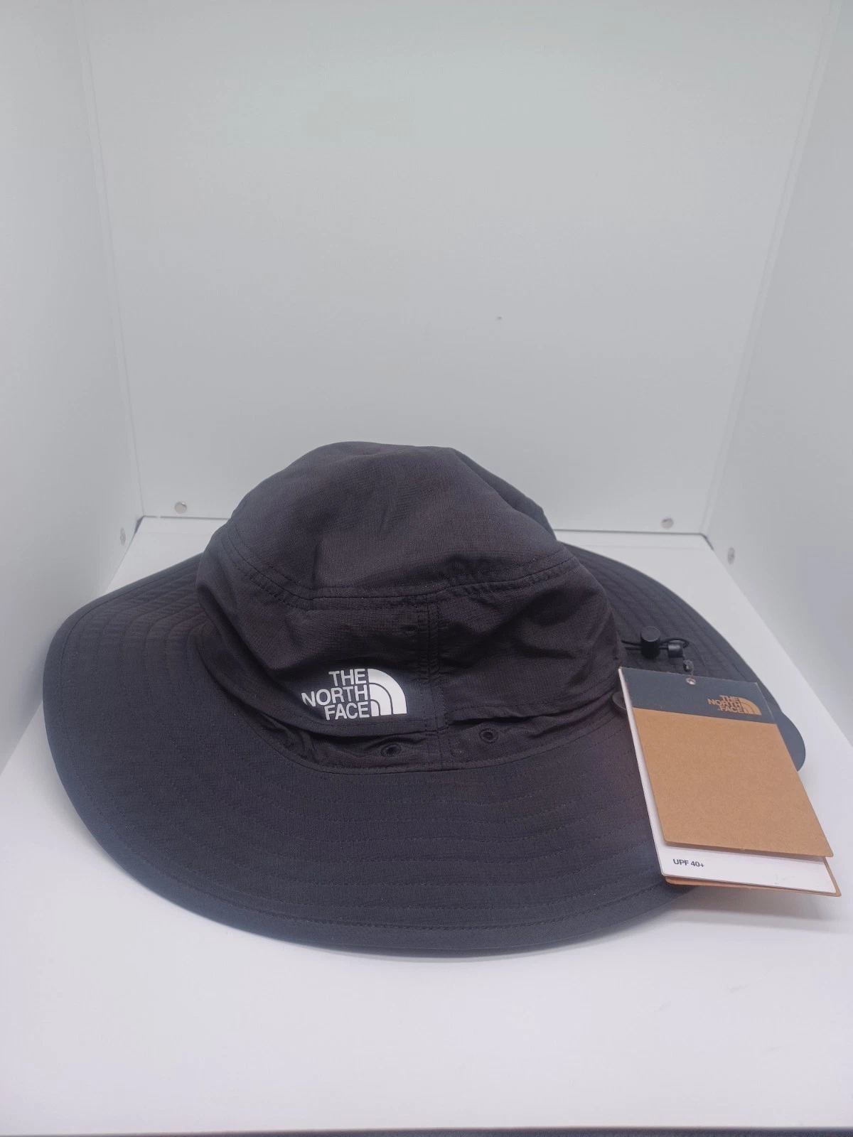 NWT The North Face Adult Size L-XL Black Horizon Brimmer Sun Bucket Hat