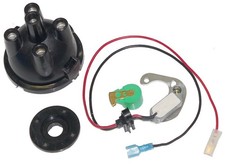 Electronic Ignition Kit fits Lucas 23D & 25D Distributor with Cap & rotor arm