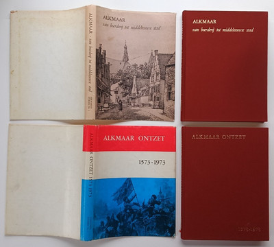 Alkmaar Studien Nr. 1 & 2 by Cordfunke et al - set of 2 - 1973 HCDJ