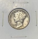 1943 P Mercury Dime 90% Silver