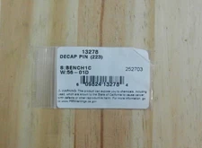 Dillon Precision 223 Decap Pin;  223 Rem Only;  1 Decapping Pin;  13278