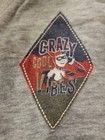 Batman Women’s Hoodie Crazy Cool Vibes Sleepwear Grey Harley Size Small 3 - 5 — photo 3