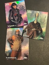 2025 Topps Chrome Star Wars Refractor cards You Pick A0425