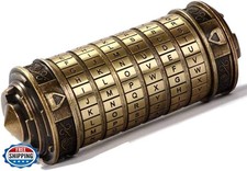 Cryptex Da Vinci Code Mini Cryptex Lock Puzzle Boxes with Hidden
