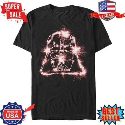 Anakin Skywalker T-shirt Darth Vader Sparkler Dark Side T-Shirt, S-5XL