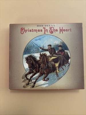Bob Dylan Christmas In The Heart Deluxe Edition CD W/ Sealed Holiday Card Pack