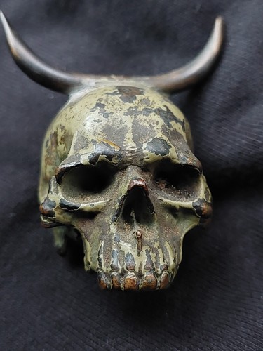 +++ antiker Memento Mori - Totenschädel - Totenkopf +++ - Bild 3 von 11