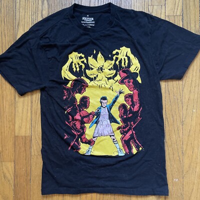 Stranger Things Kids M Short Sleeve Graphic T-Shirt Boys Girls Tee Youth 