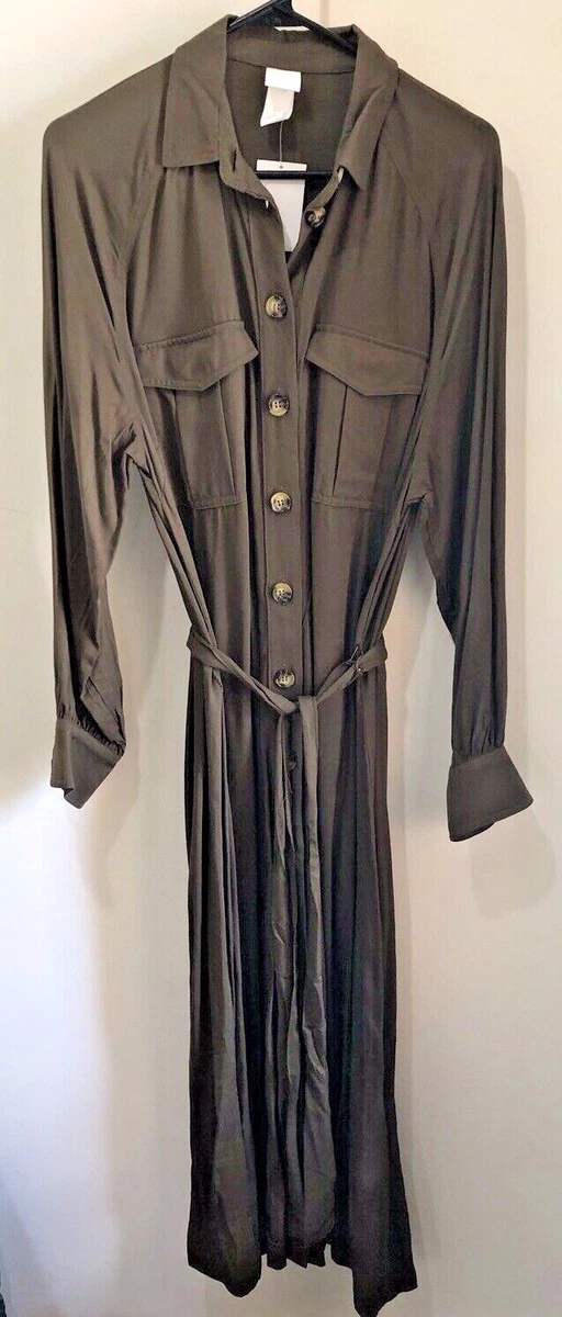 H&m button hotsell up dress