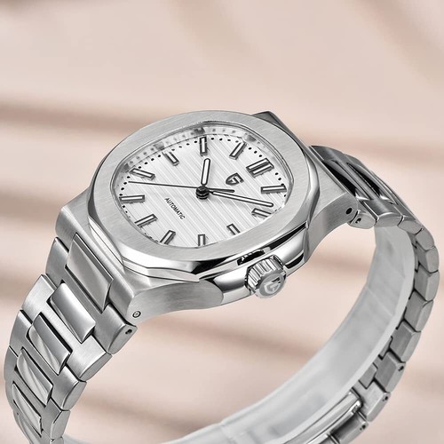 LACZ DENTON Pagani Design PD1728 Mens Automatic Watches Full Stainless Steel ... - Picture 3 of 6