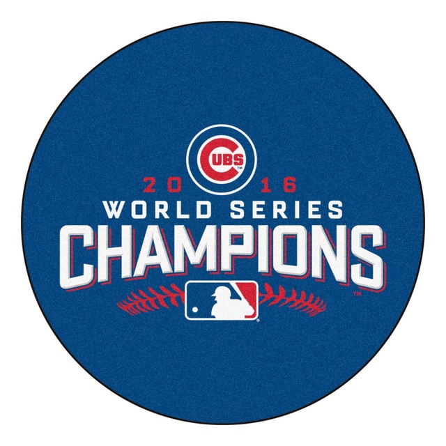 Baseball Mat Mlb Chicago Cubs 2018 World Series Champions For Chicago Cubs 2018 World Series Champions 27 Baseball Shaped Area Rug Floor Mat