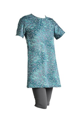 full coverage swim dress