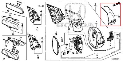 Yr580m цвет honda