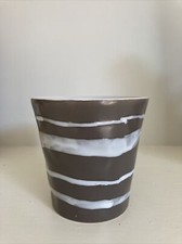 Lovely Brown plant pots | 11cm X 11cm | Ceramic 