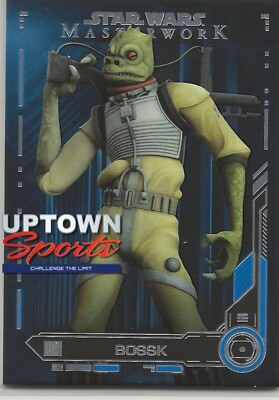 2019 Topps Star Wars Masterwork CARD 67 BOSSK | eBay