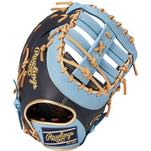 Rawlings Baseball Glove Color Sync First Base Mitt 12.5in Navy Sax Blue