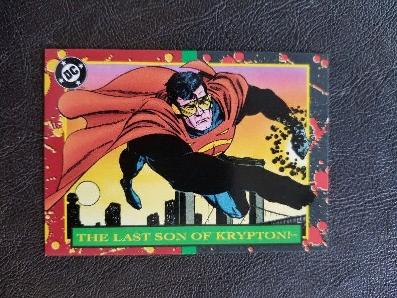 The Last Son Of Krypton Card