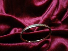 Vintage - Baby BANGLE Bracelet - 1/20 12k GF - Brass Guard B.A.B.