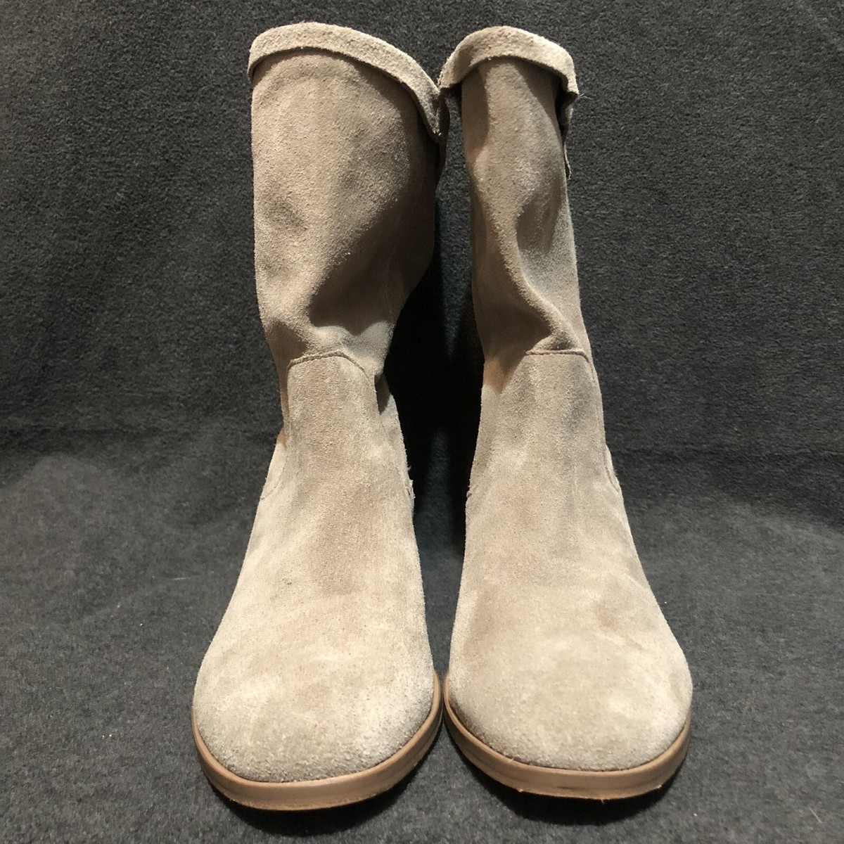 Sole Society Boots Women's Calanth Folded Cuff Mid Calf Booties