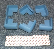 12 x BABY KINDER SICHERHEITSSCHUTZ TISCH ECKE KANTENSCHUTZ KISSEN WEICHE POLSTER