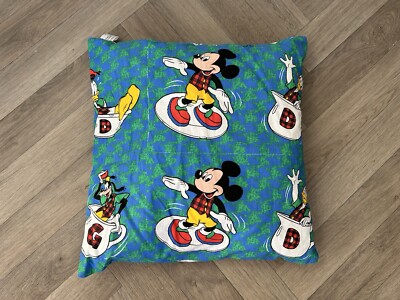 Vintage Design Home Made Disney Mickey Mouse Goofy Kissen Dekokissen