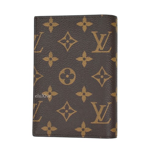 Neu mit Etikett Louis Vuitton VIP Geschenk Monogramm Reisepass Halter Geldbörse Bordeaux AUTHENTISCH - Bild 5 von 8