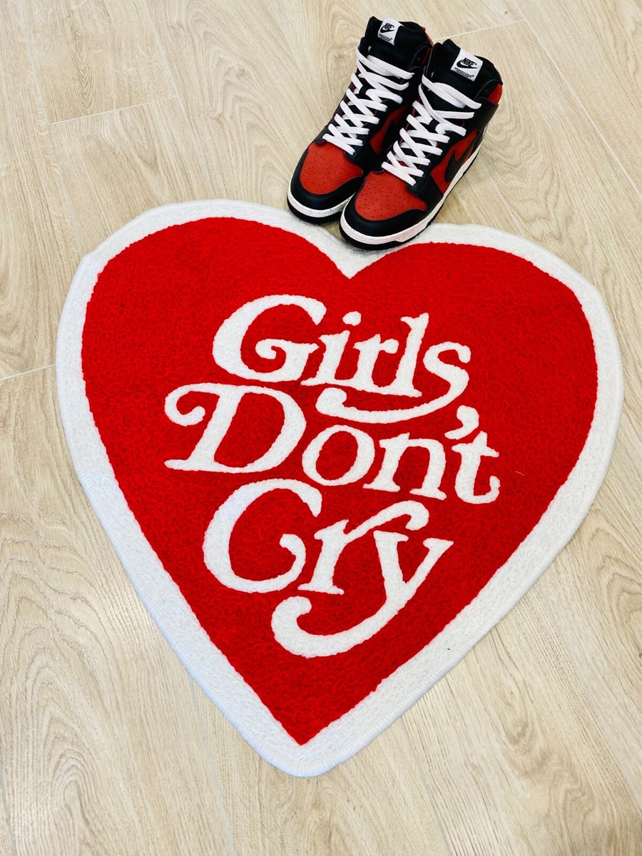 Girls Cry Don't Rug – | - Heart Carpet Pink Accent Room Rugs Shop