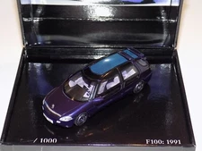 1/43 Norev Mercedes Banz F100 from 1991 in Purple  Concept Car in a gift box