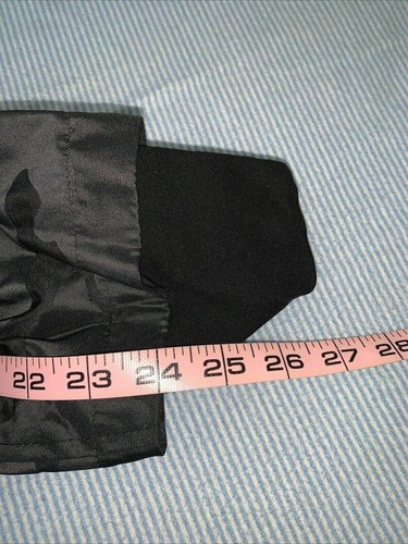 Michael Kors MK HOODED Black Charcoal CAMO Fleece Lined Coat Long Jacket 3XL - Picture 7 of 12
